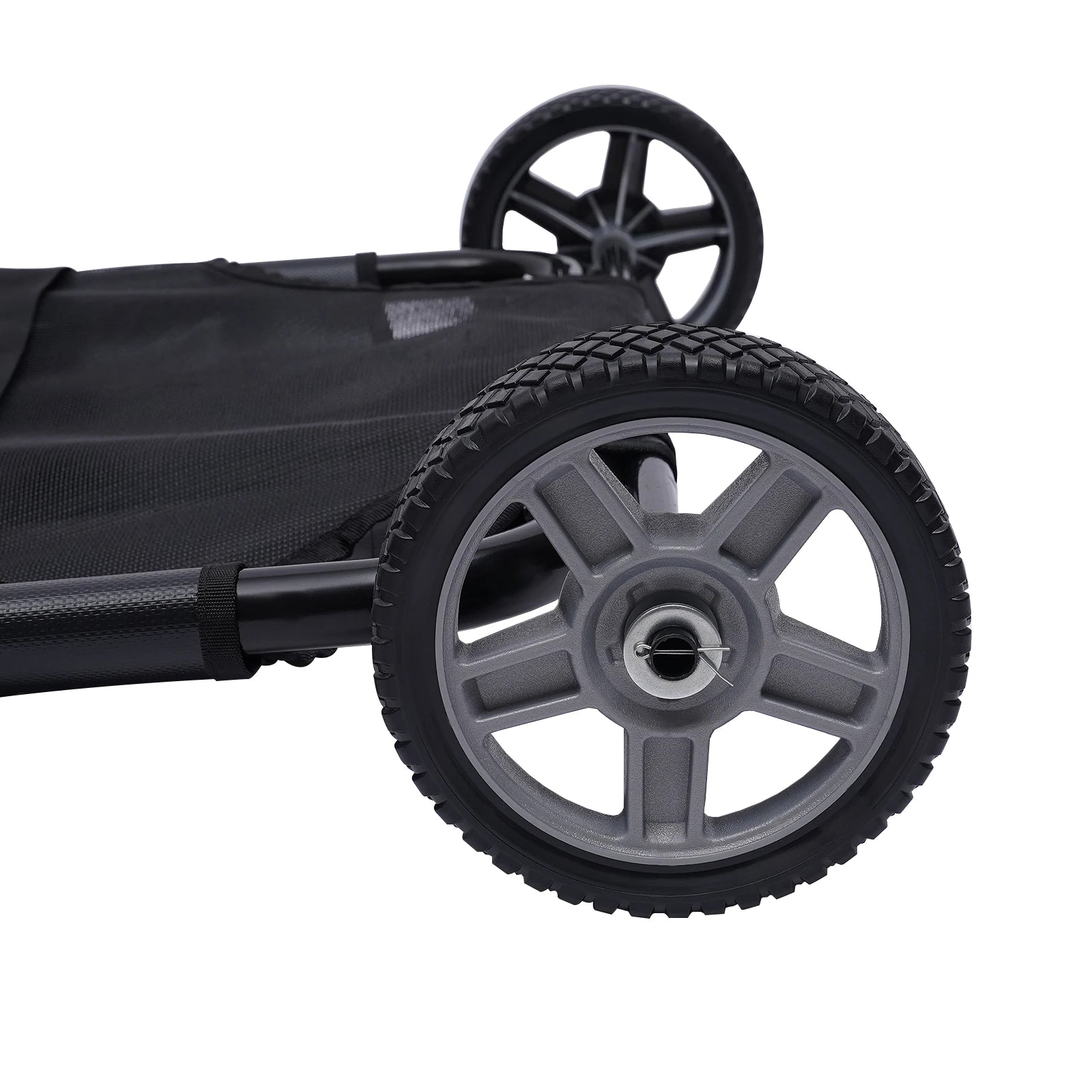 L Animal Stretcher with Wheels