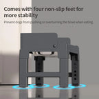 Tiltable Dog Feeder
