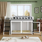 Loft-Style Dog Crate