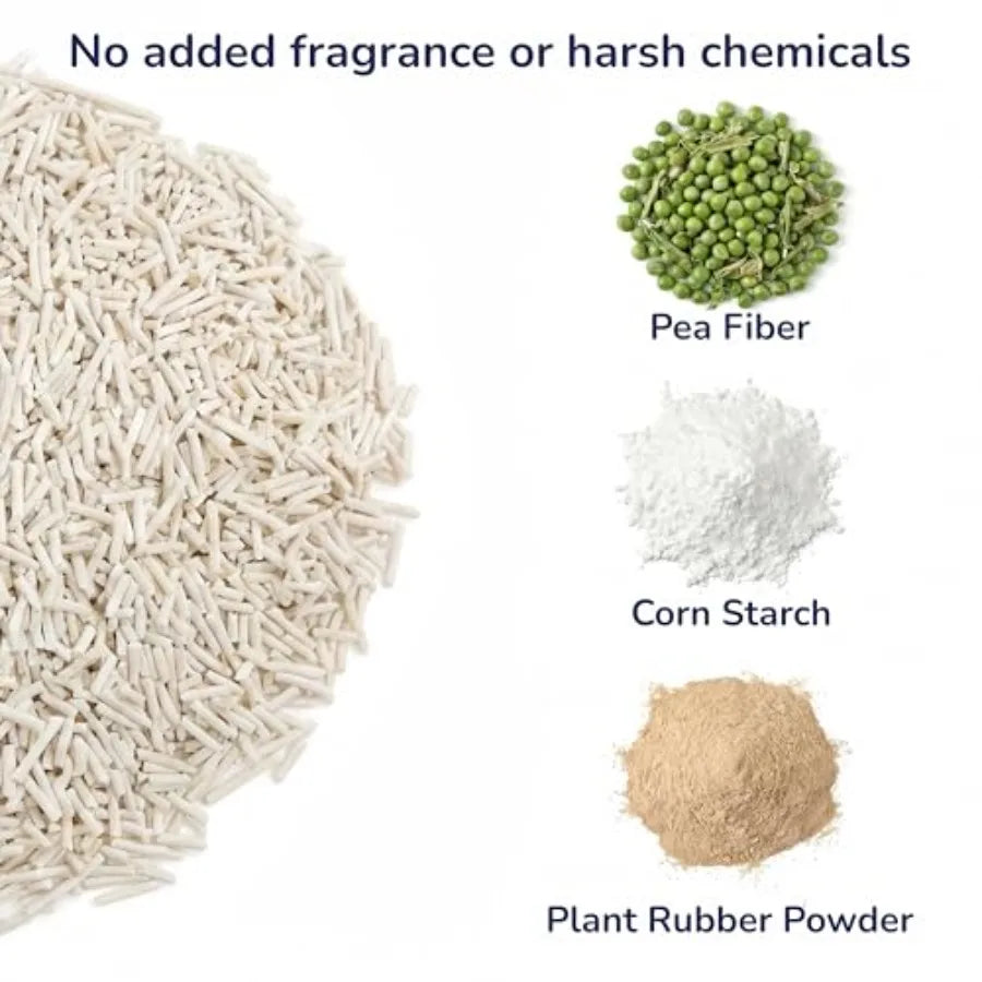Fast Clumping Flushable Natural