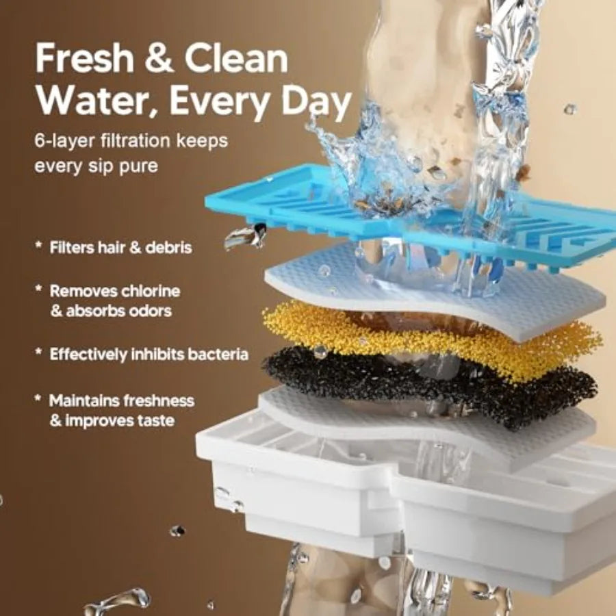 Wireless Stainless Steel Water Fountain