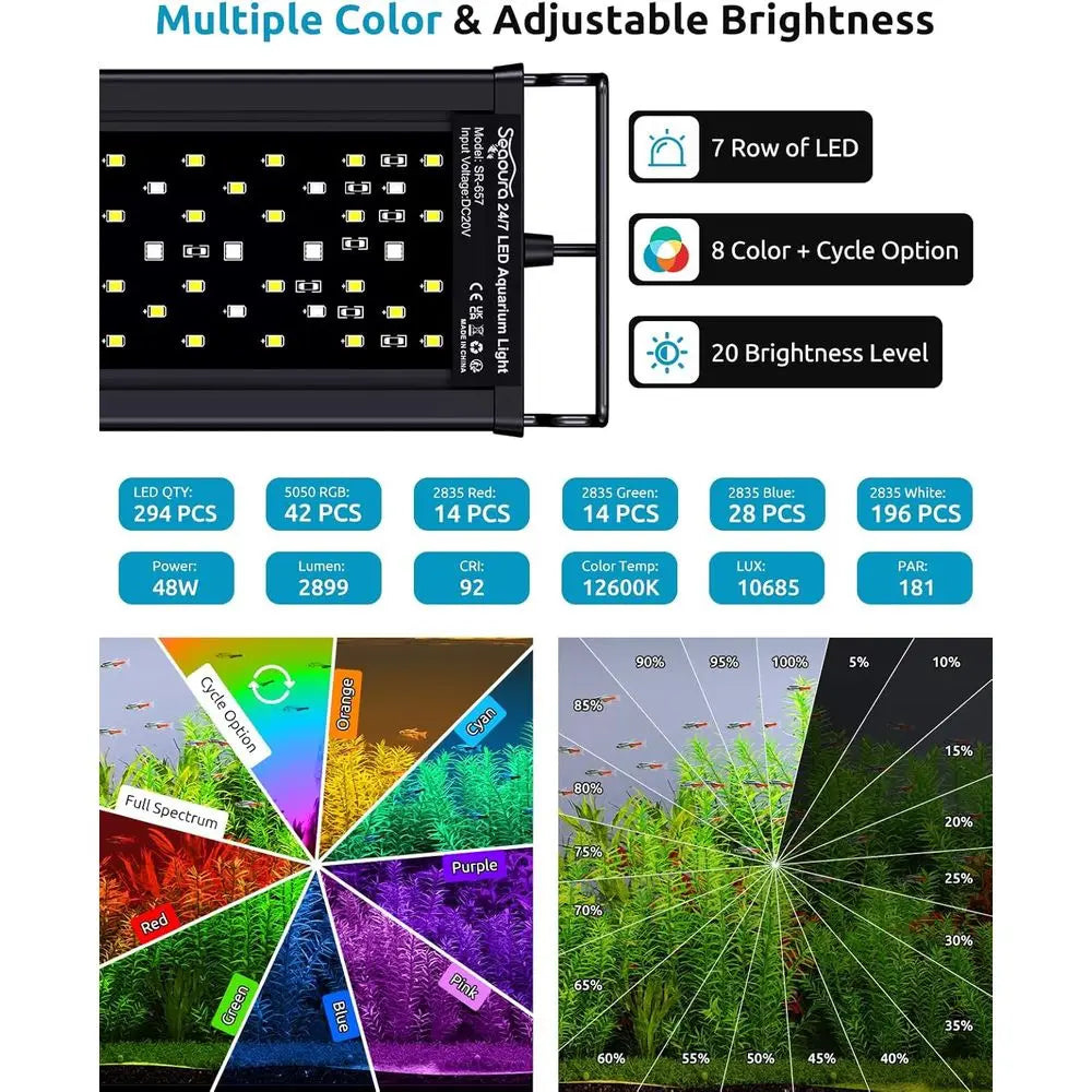 Plant Growth Aquarium Light
