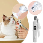 Professional Pet Nail Clipper With LED Light