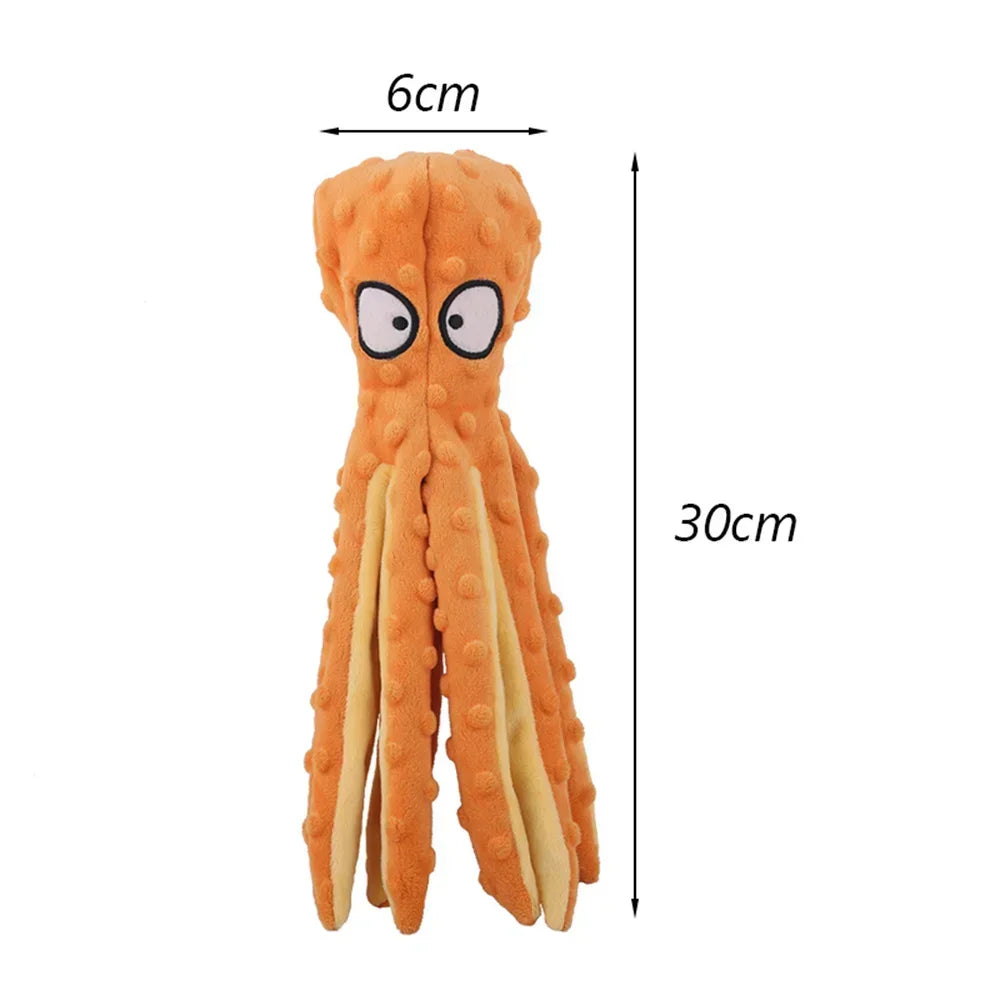 Octopus Plush Puppy Dog Chew