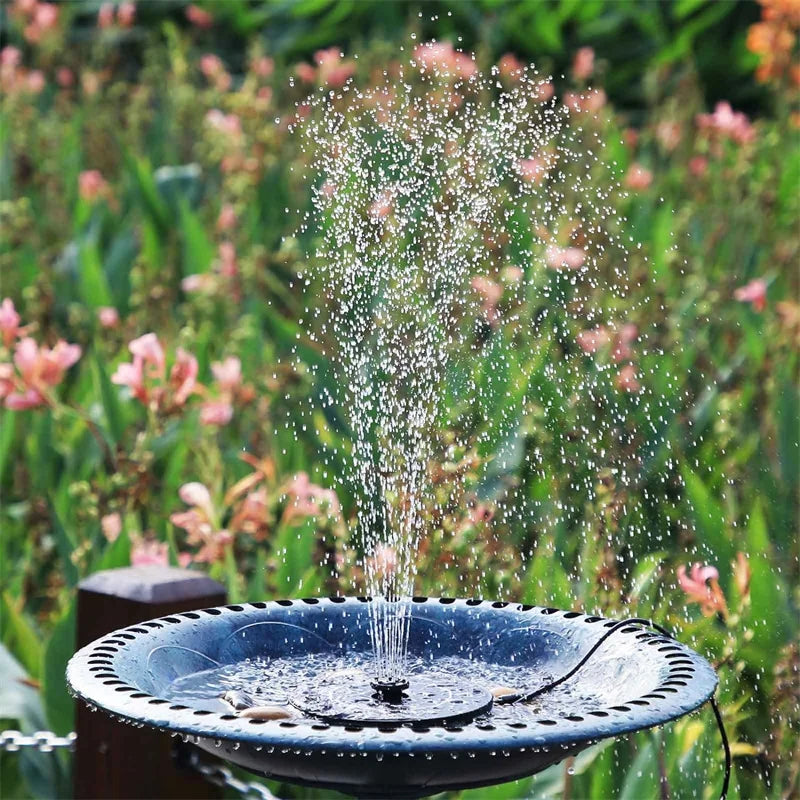 DIY solar fountain pump