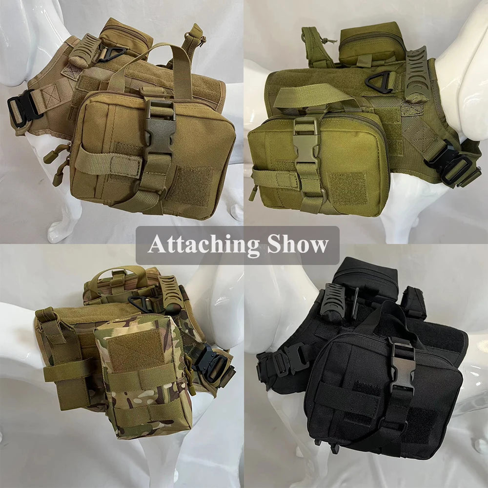 Dog Tactical Bags Set