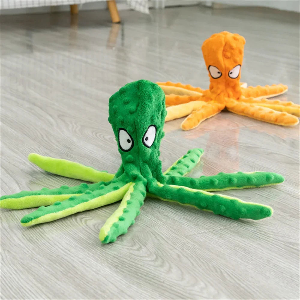Octopus Plush Puppy Dog Chew