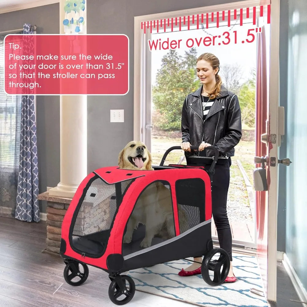 Stroller for L Dogs, for M 2 Dogs