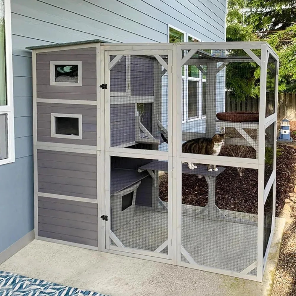 Cat Enclosure 76.8"