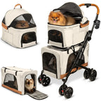 Pet Stroller/Detachable Carriers