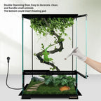 11 Gal Glass Terrarium Enclosure