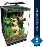 5-Gal Glass LED Aquarium Kit