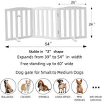 Freestanding Indoor Dog Gate