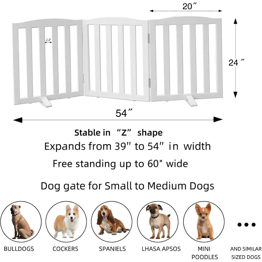 Freestanding Indoor Dog Gate