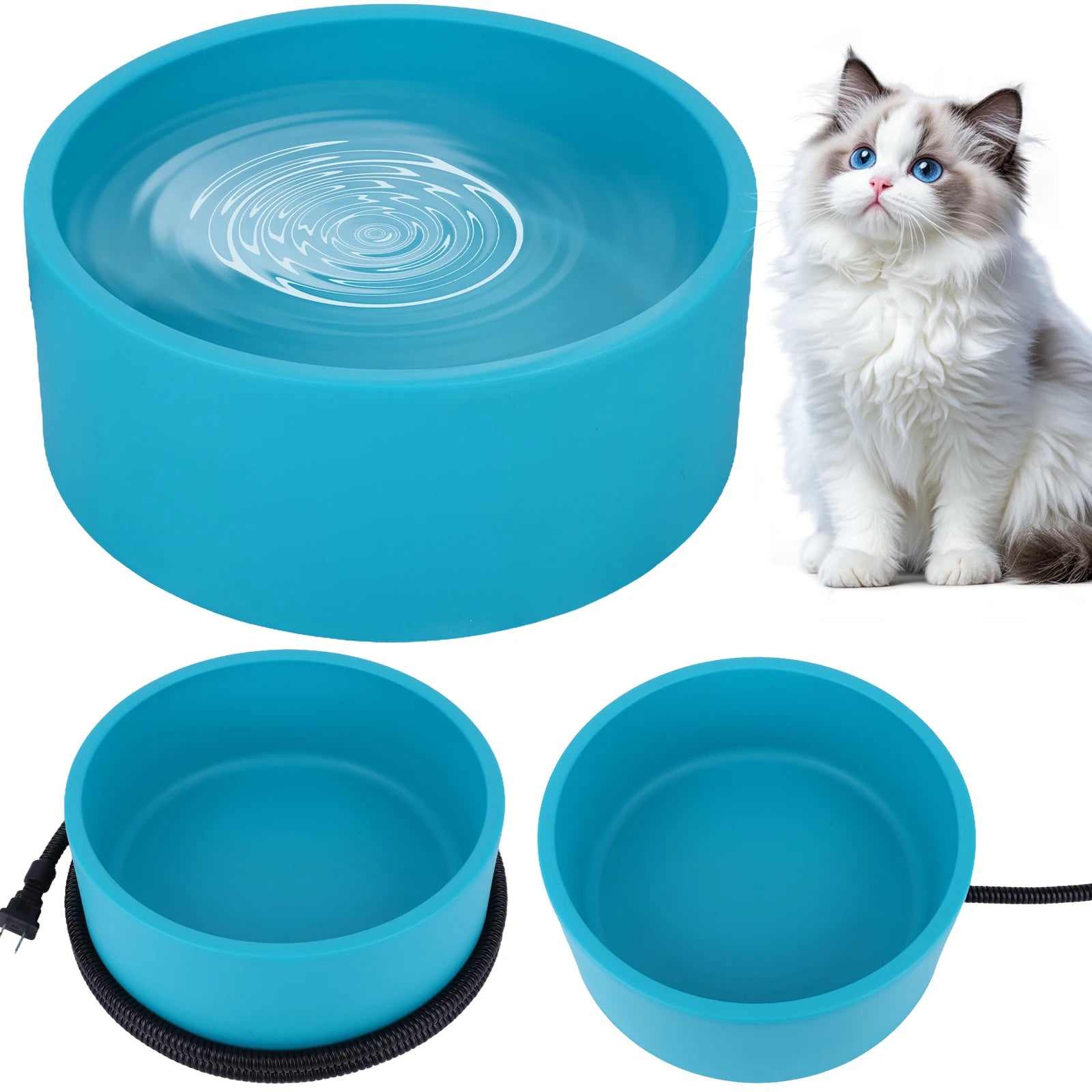 Outdoor Thermal Pet water Bowl