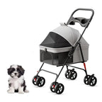 Haus 4 Wheel Foldable Pet Stroller