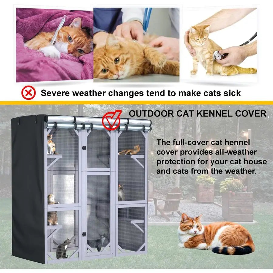 Large Cover Cat Kennel