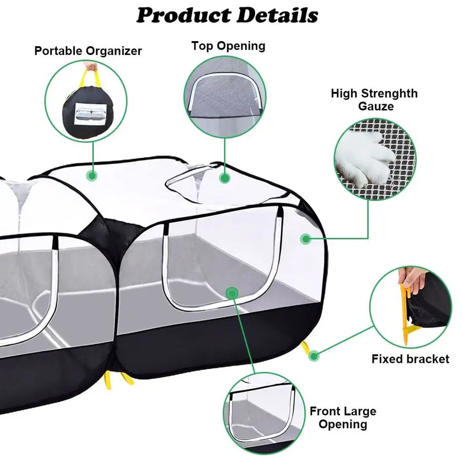 Pet Playpen/Feeder Bowl