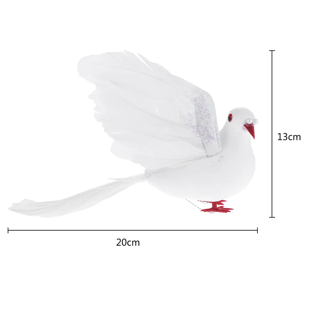 Artificial White Pigeon...