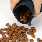 Portable Silicone Dog Treat Bag