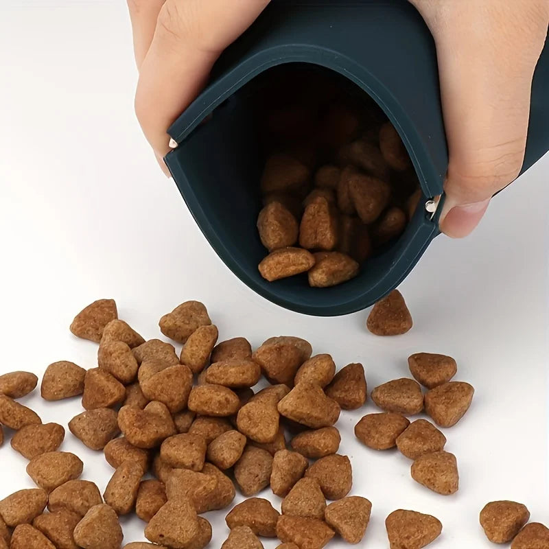 Portable Silicone Dog Treat Bag