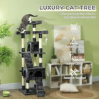68-inch Multi-Level Cat Tower