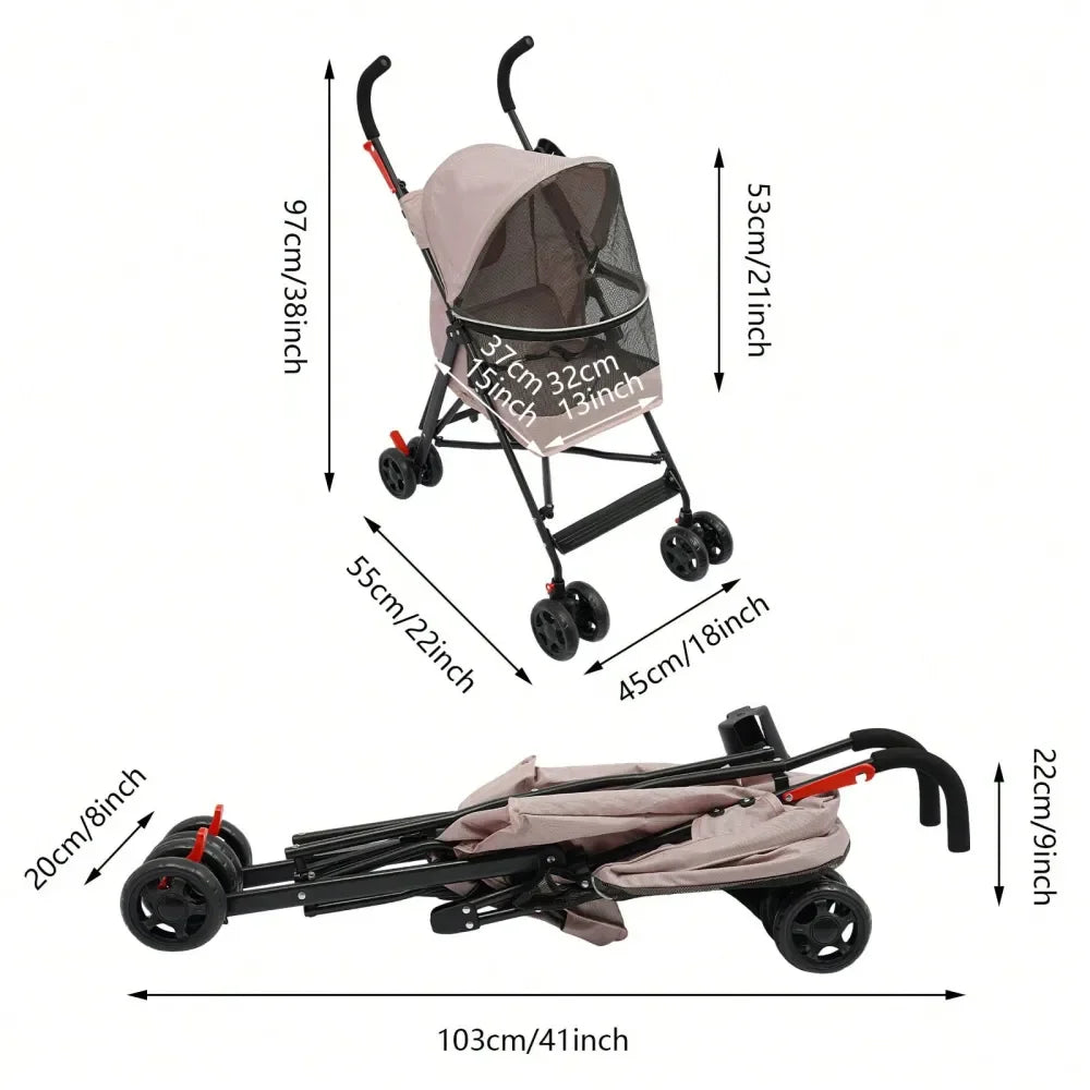 Pet Travel Stroller
