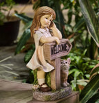 Solar Girl Statue