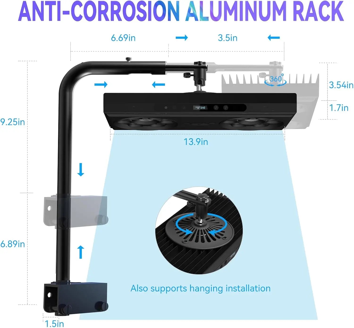 Aquarium Light- 140W Reef Light
