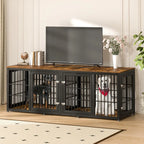 78" Double Dog Crate