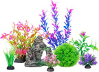 Artificial Aquarium Plants/Rock Cave