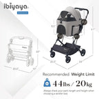 Tri-Fold Pet Travel System
