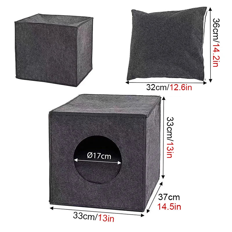 Creative Breathable Collapsible Cat Bed