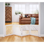 Freestanding Foldable Pet Gate