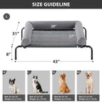 Large Elevated Cooling Dog Bed