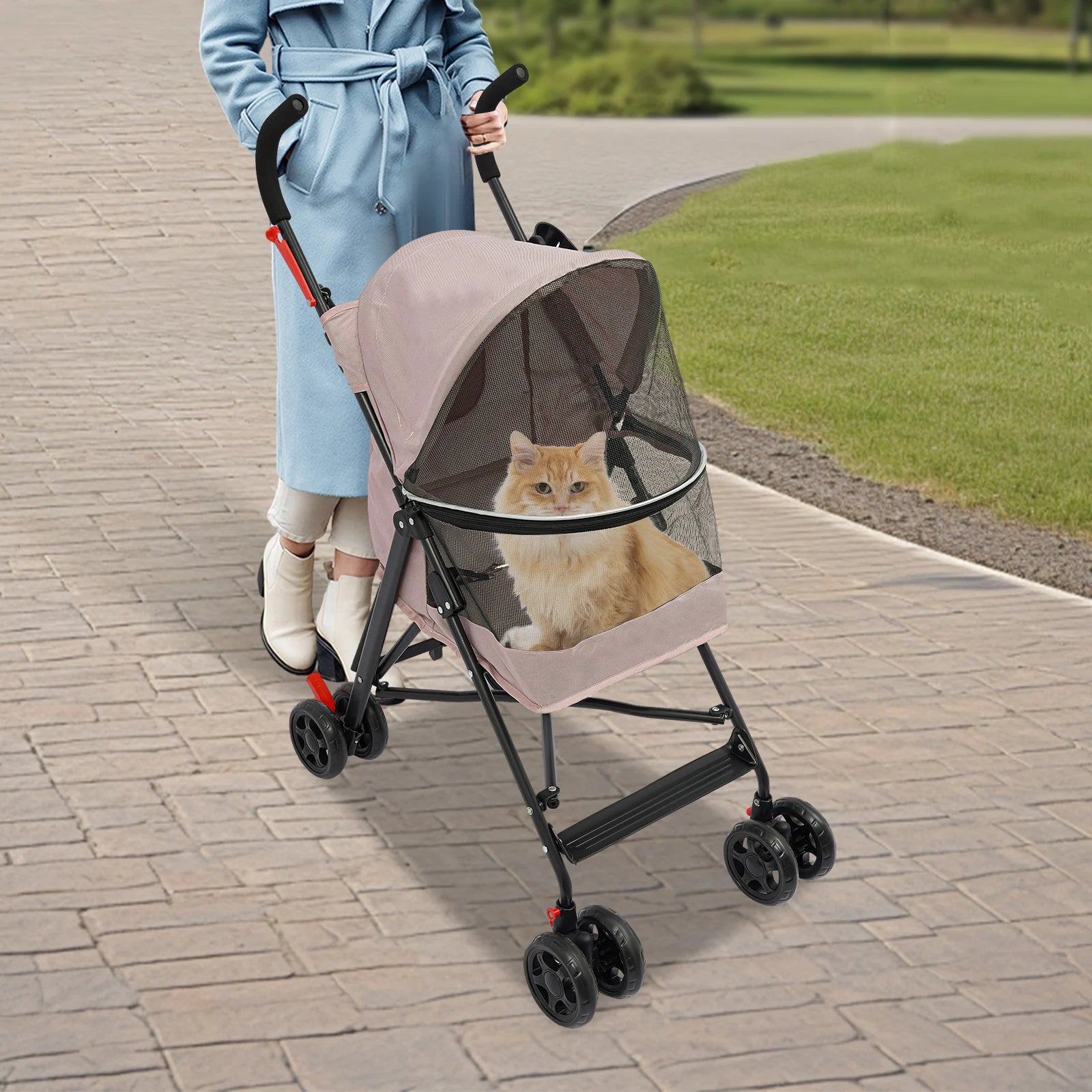 Foldable Pet Stroller