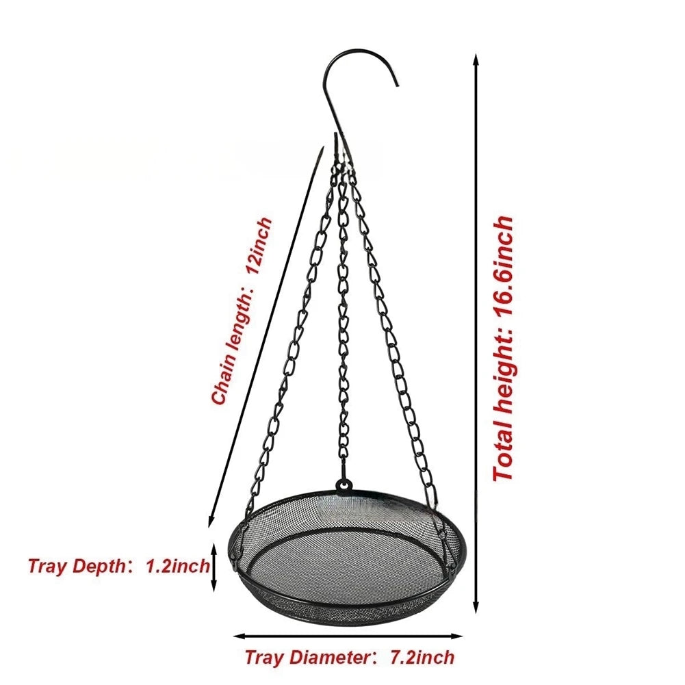 Hanging Bird Feeder Tray