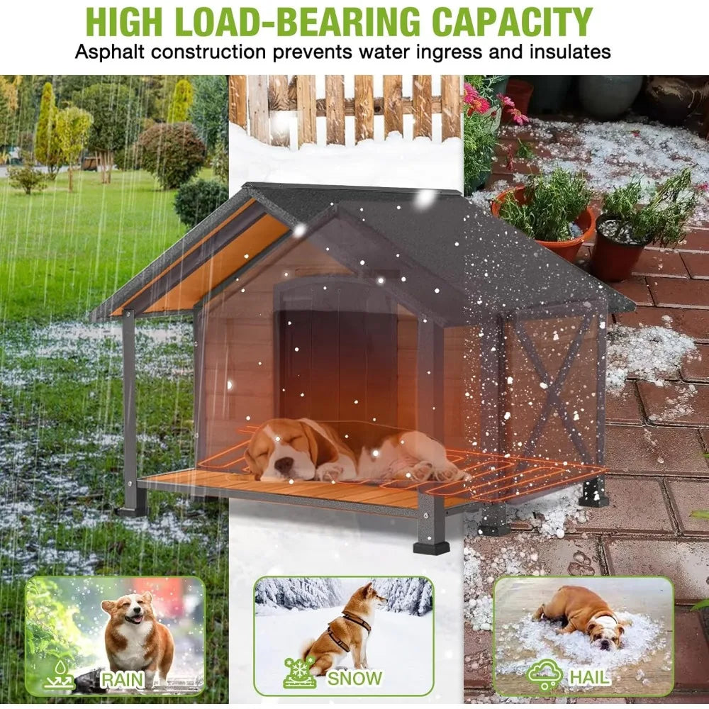 Heated Dog House Insulated