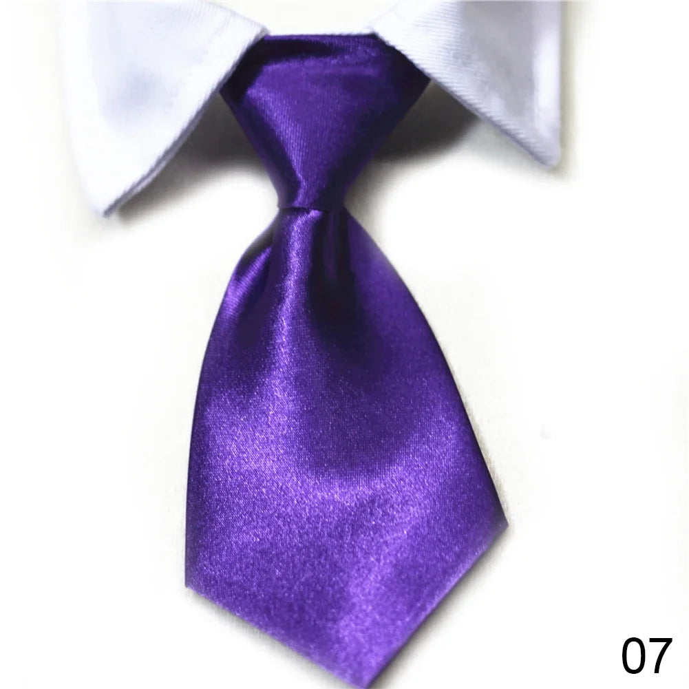 Pet Dog/Cat Formal Necktie Tuxedo Bow