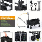 Collapsible Folding Beach Wagon Cart