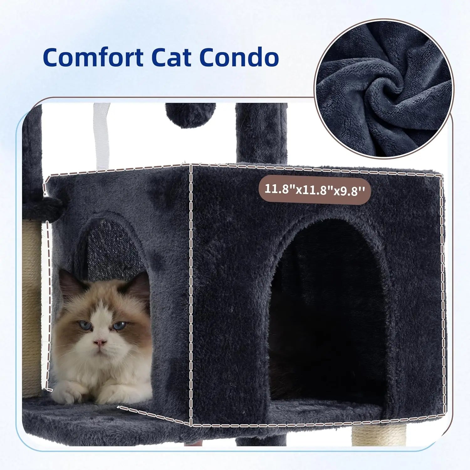 43.3 Inch Cat Tree