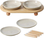 Raised Ceramic Cat Dishes