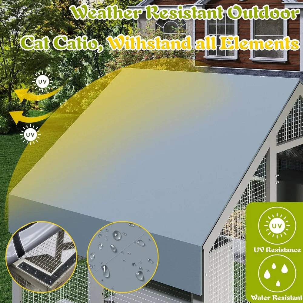71" Large Cat Enclosure