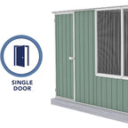 Green Eucalyptus Chicken Coop