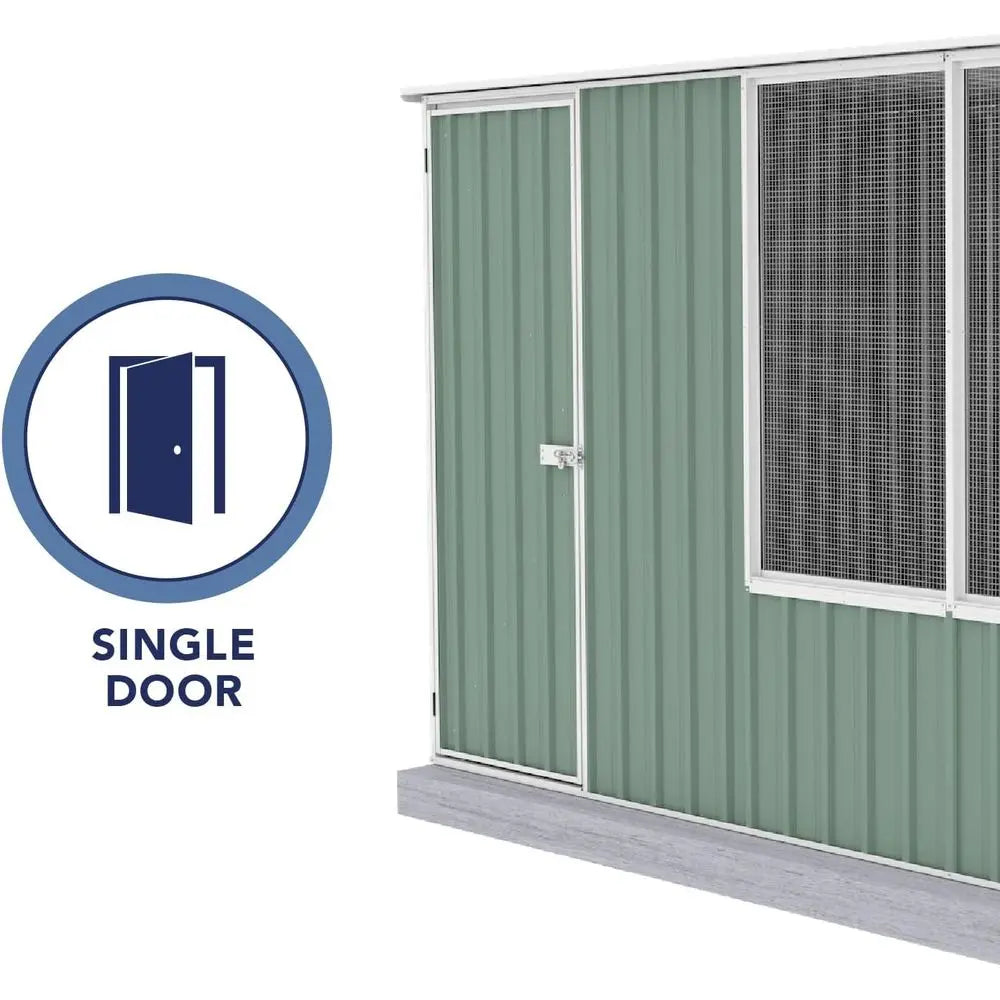Green Eucalyptus Chicken Coop