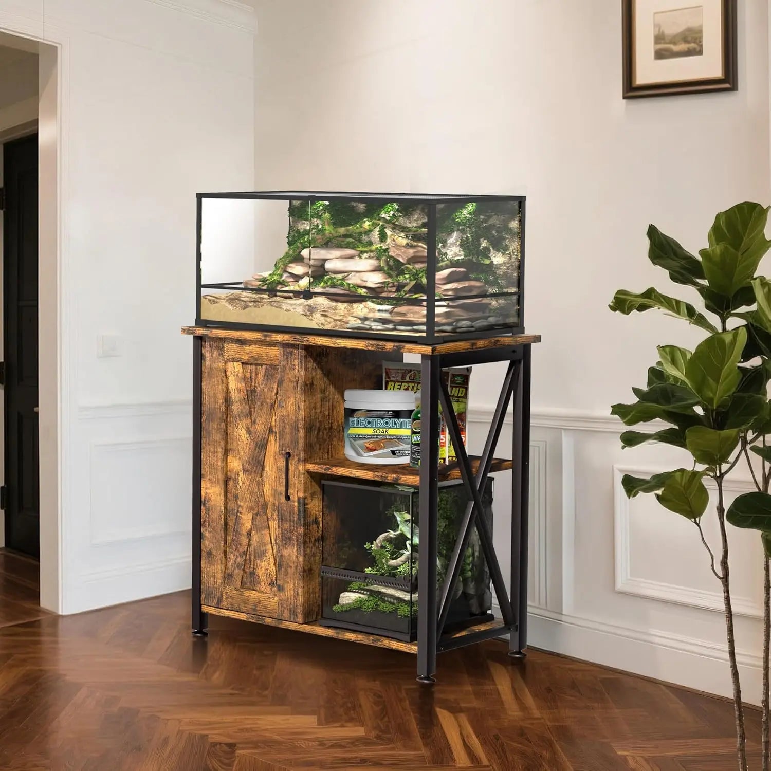 67-Gallon Reptile Tank Stand