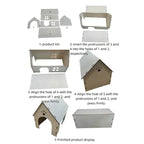Cat Wooden Nest House