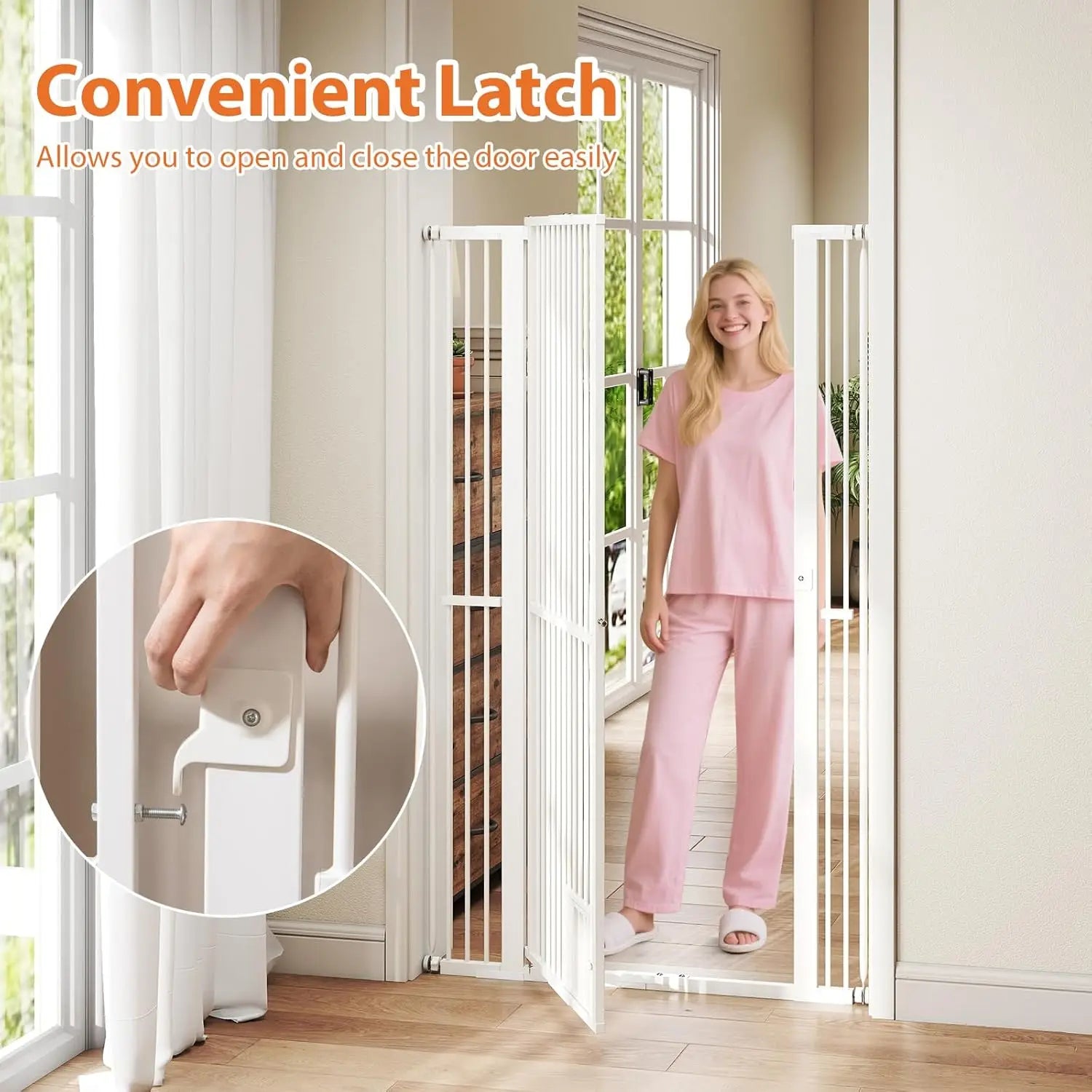 67.5" Extra Tall Pet Gate