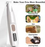 Pet Grooming Clipper with LED Light
