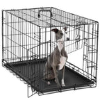 Dog Crate, 36 Inch Double Door